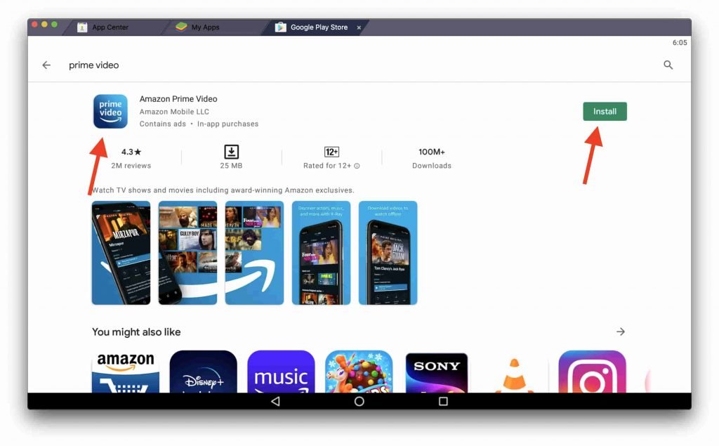 amazno video app for mac